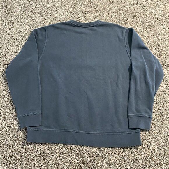 Nike Triton Softball Crewneck Sweatshirt Pull Over Size Large Unisex Gray - Picture 2 of 6